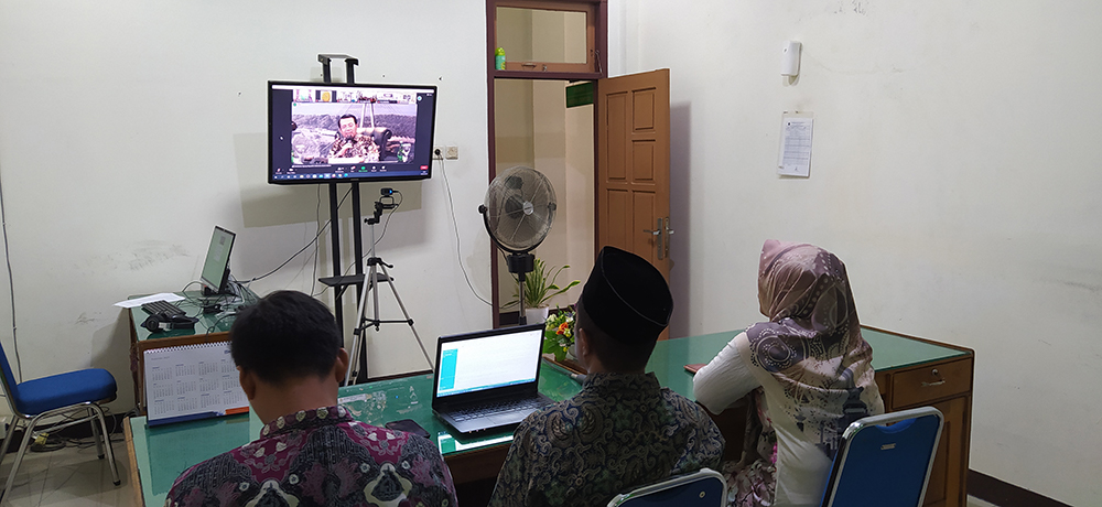 Pembinaan secara virtual 27 Jan 2022