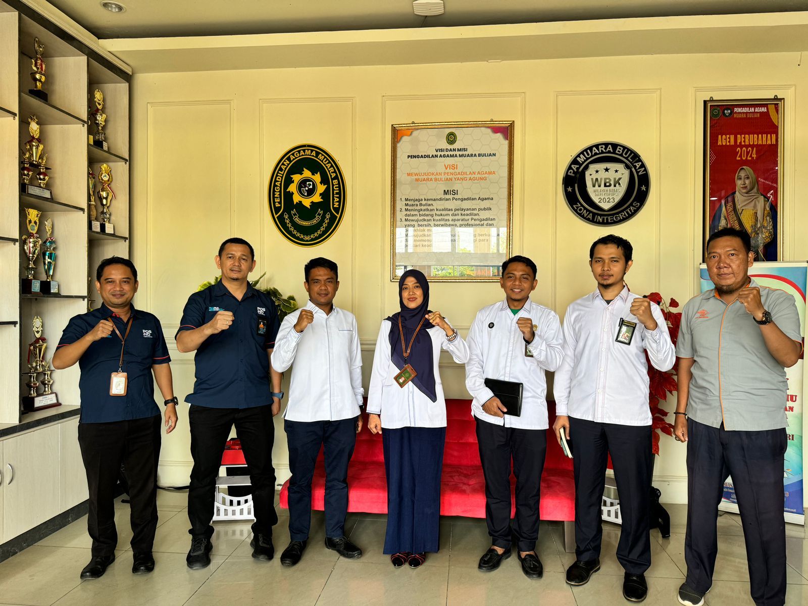 bersama PT POS