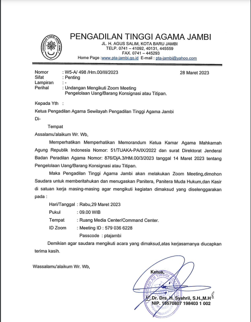 Pengelolaan uang atau barang titipan