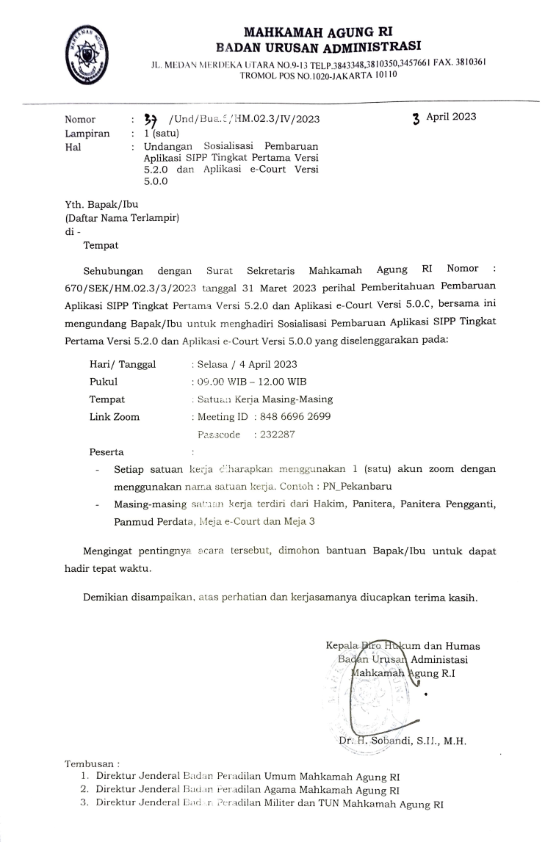 Surat undangan Sosialisasi SIPP 001