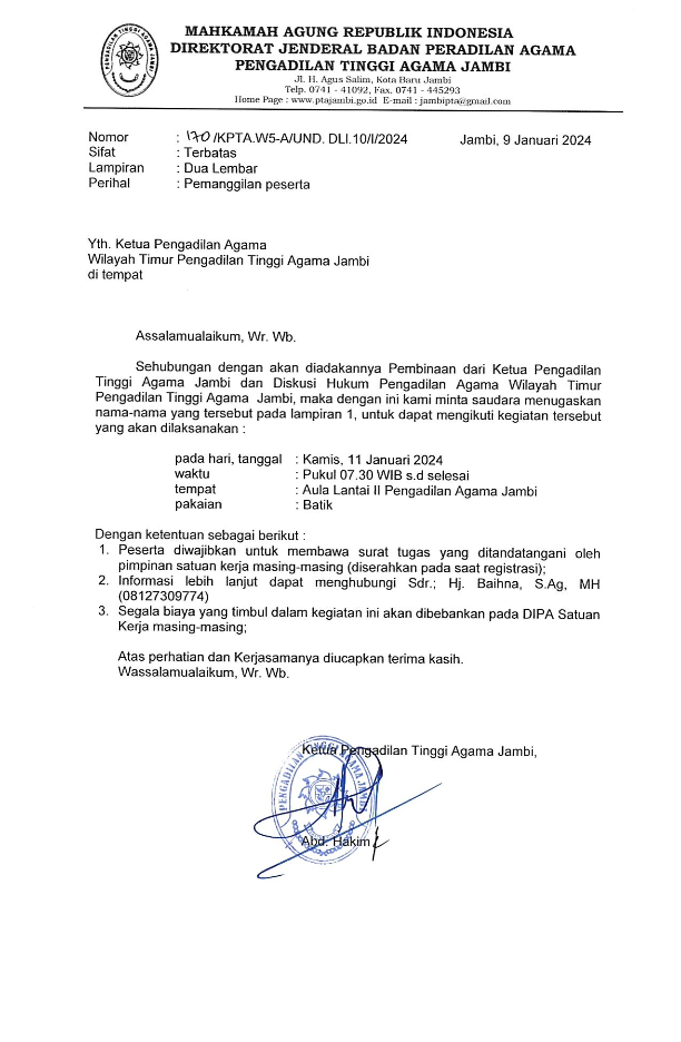 Undangan Diskusi Hukum Wilayah Timur 001