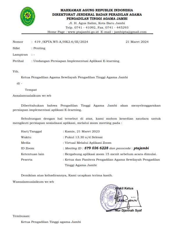 Undangan Persiapan Implementasi Aplikasi E learning FIX 001